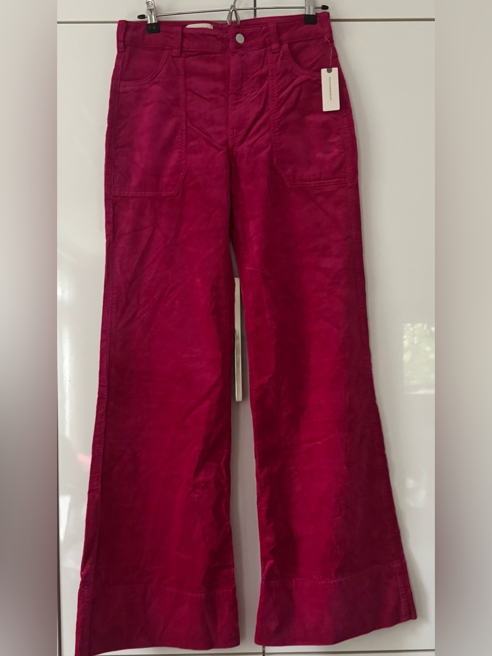 NWT Size 27 - Rylan Cotton High-Rise Flare Jeans Pilcro: Corduroy (US$ 148) - Picture 9 of 16